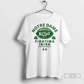 Officials Otre Dame Fighting Irish All Fight Football Mascot T Shirt Unisex