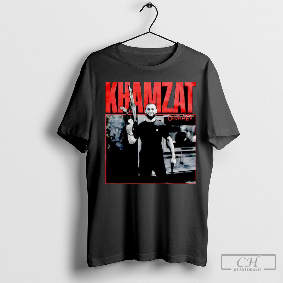 Offiical Limited Khamzat Chimaev Guns Shirts Unisex