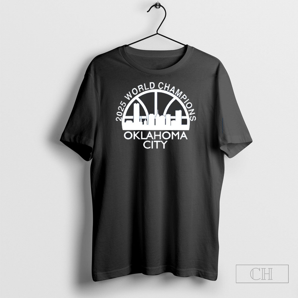 Oklahoma City Thunder Skyline World Champions 2025 Shirts Unisex