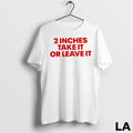 Original 2 Inches Take It Or Leave It Red Ladies Unisex