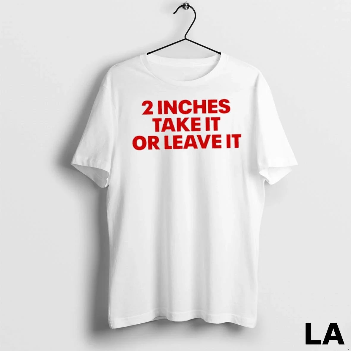 Original 2 Inches Take It Or Leave It Red Ladies Unisex