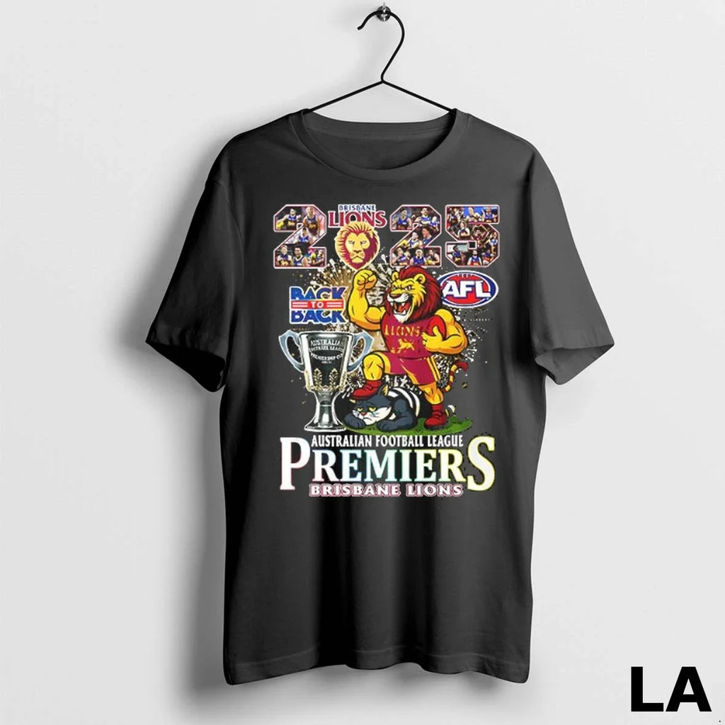 Original 2025 Australian Football League Premiers Brisbane Lions Mascot Unisex
