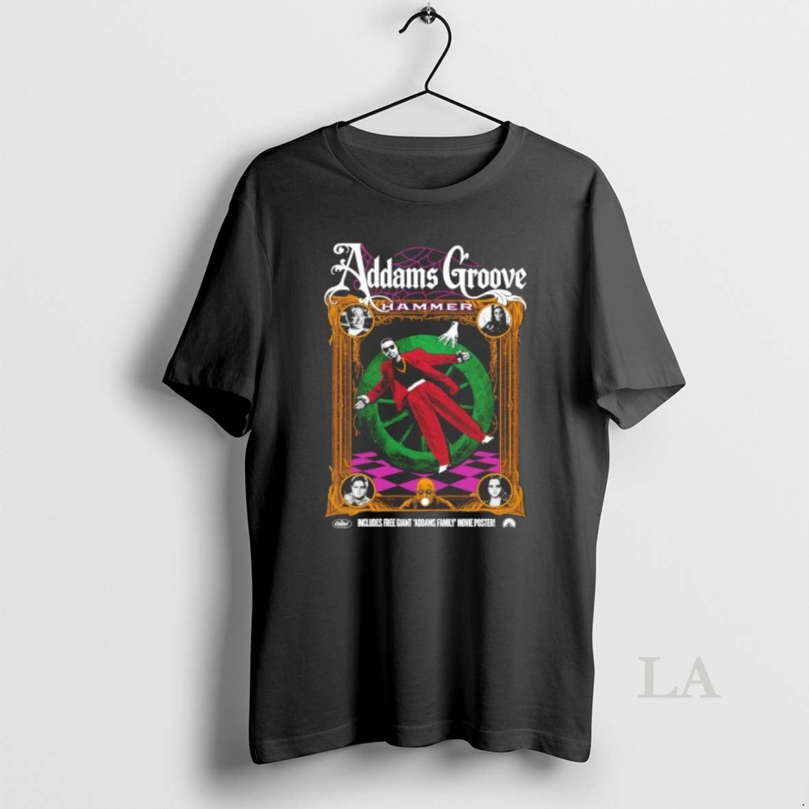 Original Addams Groove Hammer Includes Free Giant Addams Family Movie Unisex