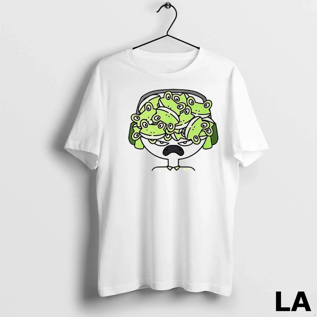 Original Angry Frog Headphones Cartoon Unisex