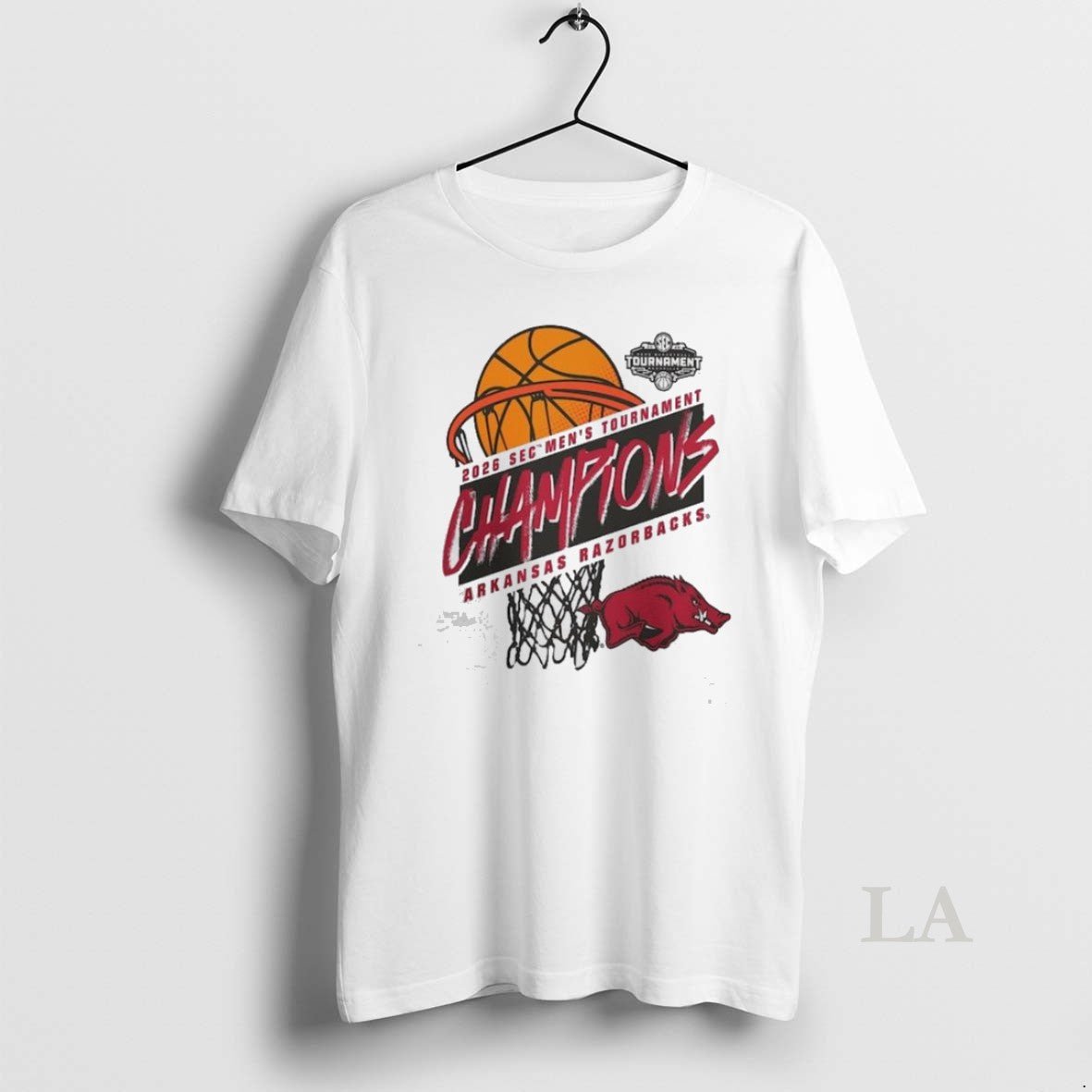 Original Arkansas Razorbacks 2026 Sec Mens Basketball Tournament Champions Unisex