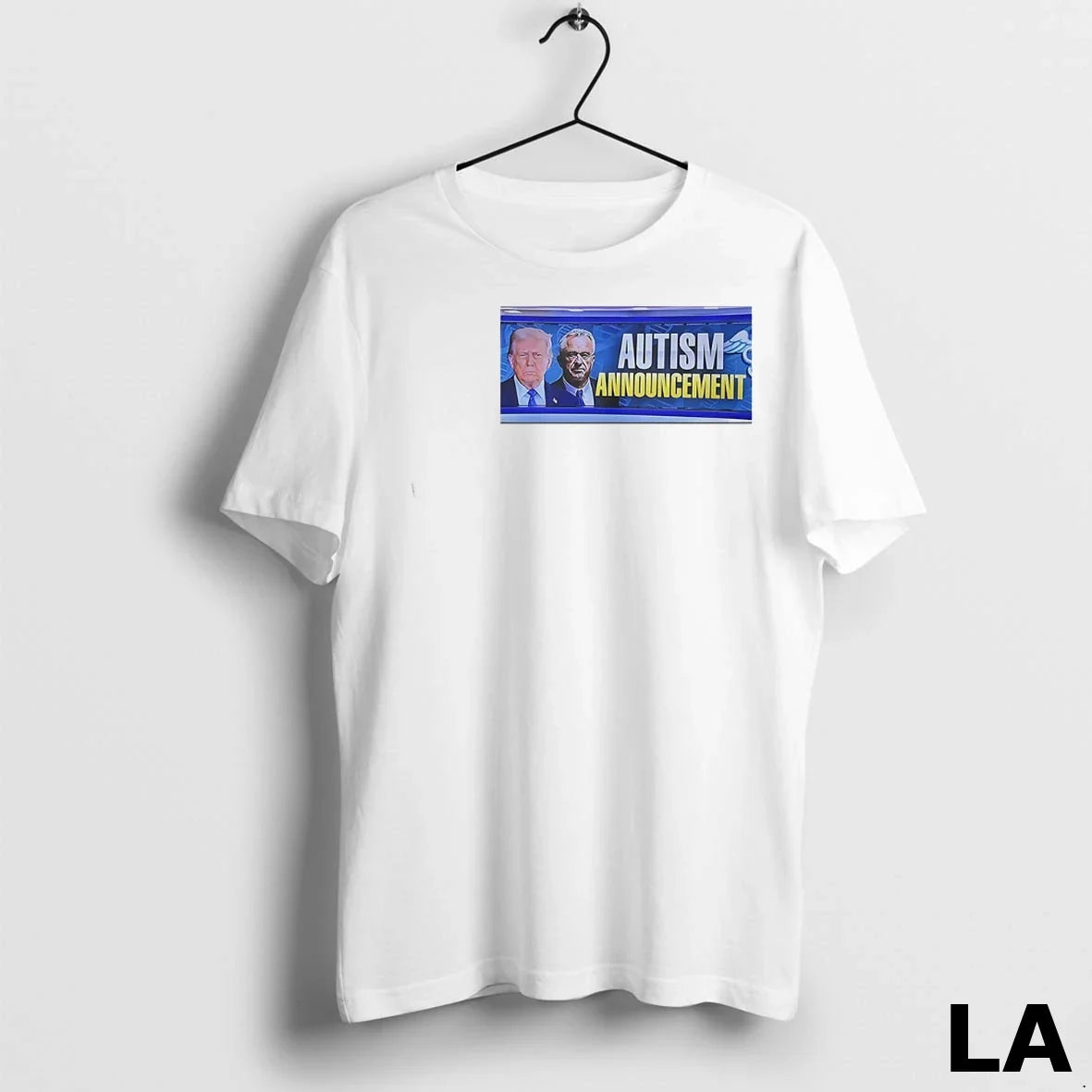 Original Autism Announcement Trump And Robert F Kennedy Jr Unisex