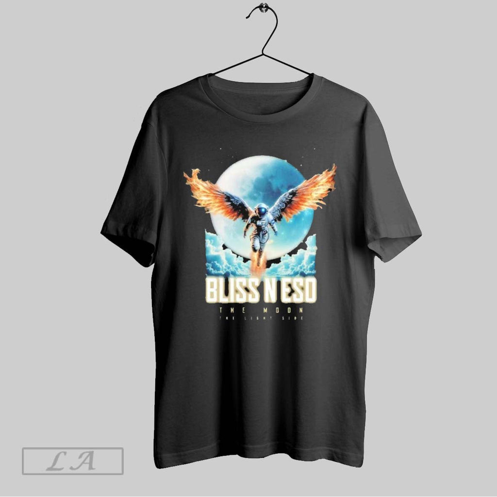 Original Bliss N Eso The Moon The Light Side Wings T Shirts Unisex