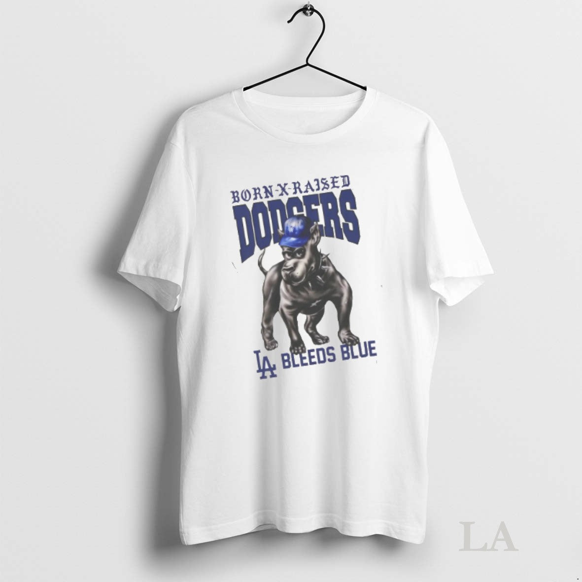 Original Born X Raised Los Angeles Dodgers Dog Mashup T Shirt Mxlo4rid338 1 Unisex