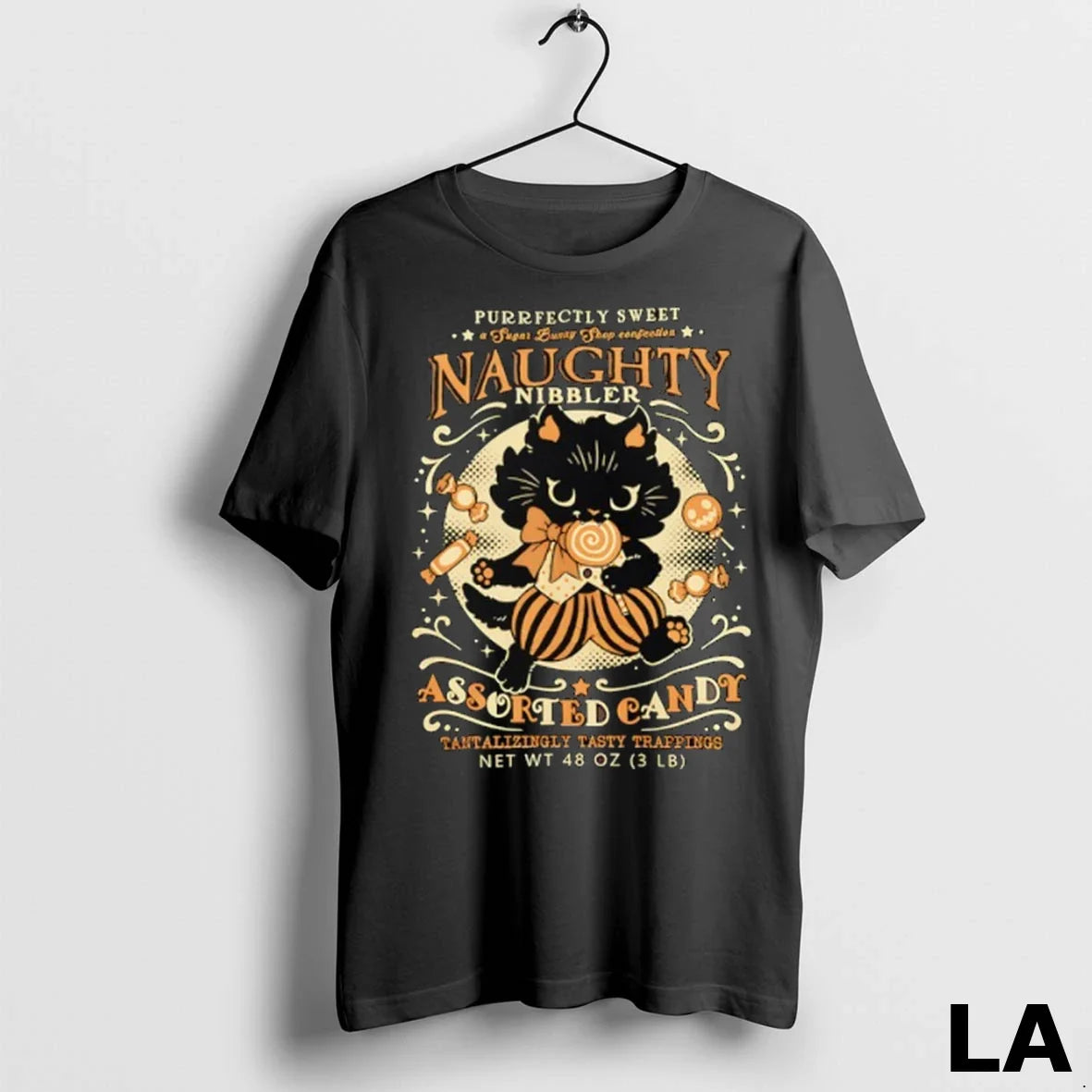 Original Cat Purrfectly Sweet A Sugar Bunny Shop Confection Naughty Nibbler Unisex