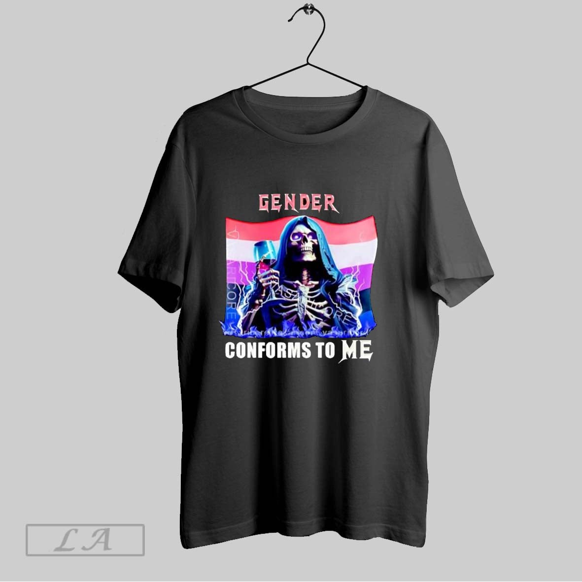 Original Death Gender Conforms To %ce%bce T Shirt Unisex
