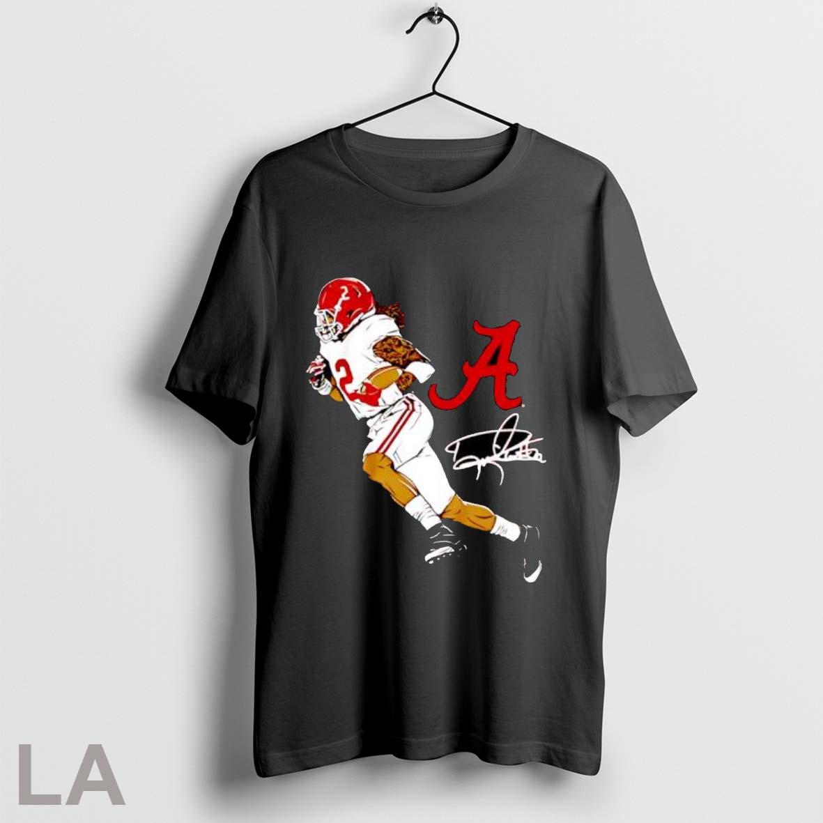 Original Derrick Henry Superstar Pose Alabama Football Signature T Shirt Unisex