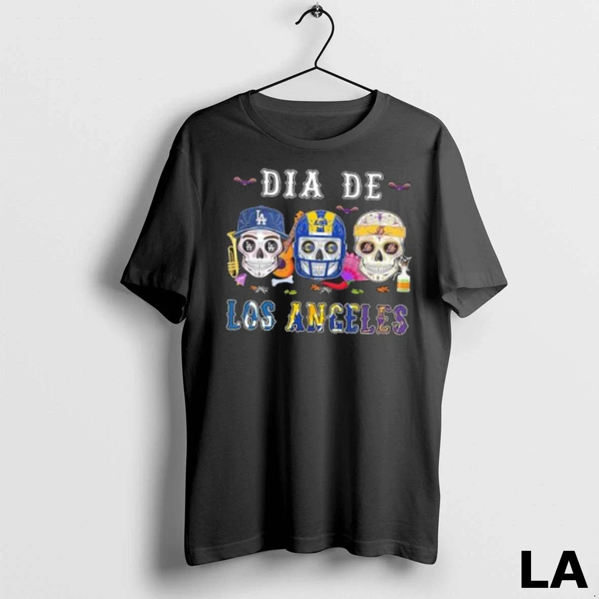 Original Dia De Los Angeles City Sports Sugar Skull 2025 Unisex
