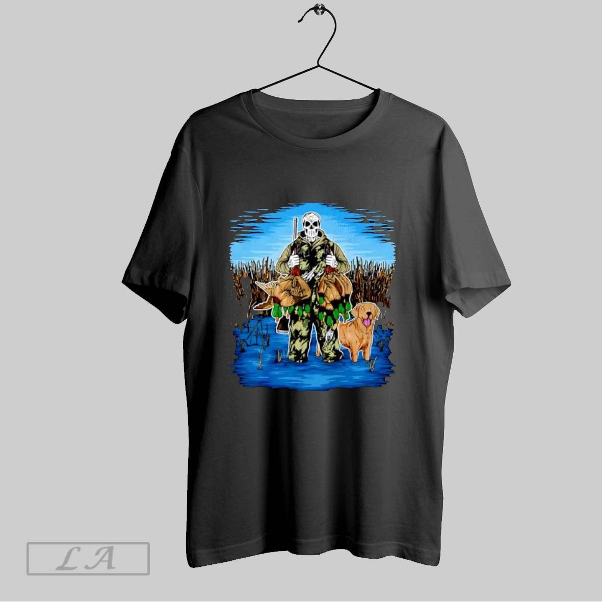Original Duck Hunting Hunter Skeleton T Shirt Unisex