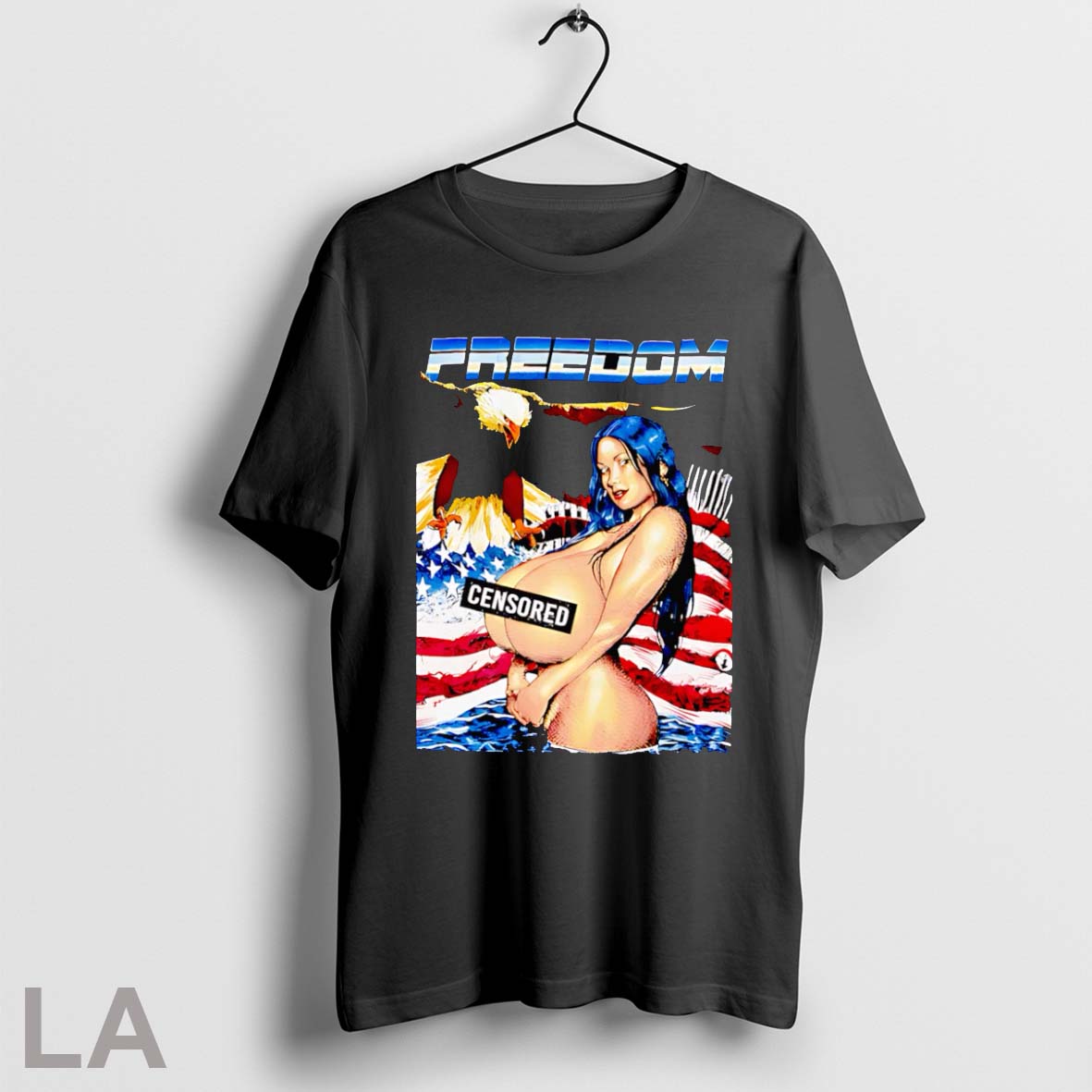 Original Freedom Censored T Shirt Unisex