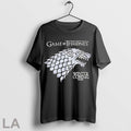 Original Game Of Thrones Winter Is Coming Stark Wolf Head Logo T Shirt Unisex