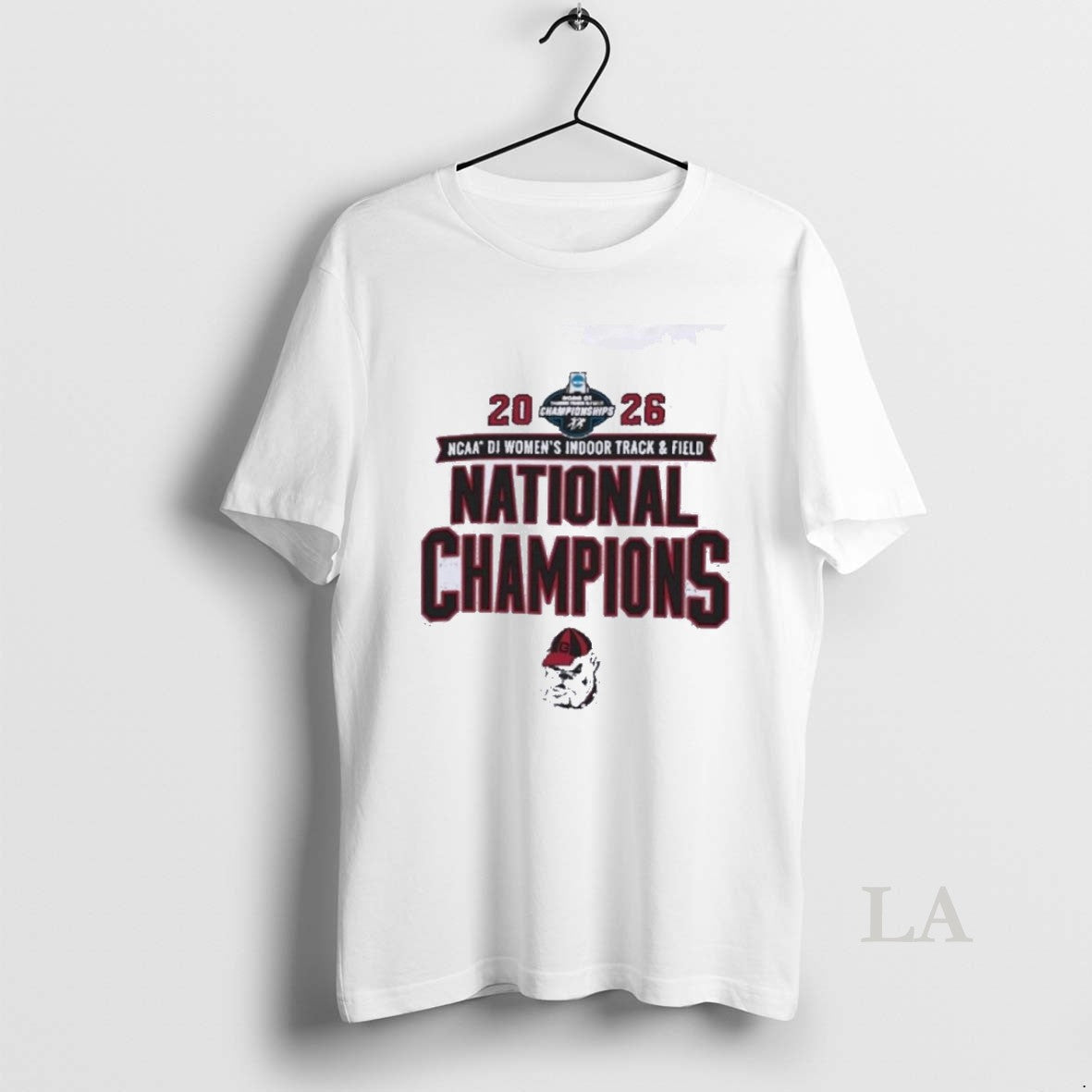 Original Georgia Bulldogs 2026 Ncaa Di Womens Indoor Track Field National Champions Unisex