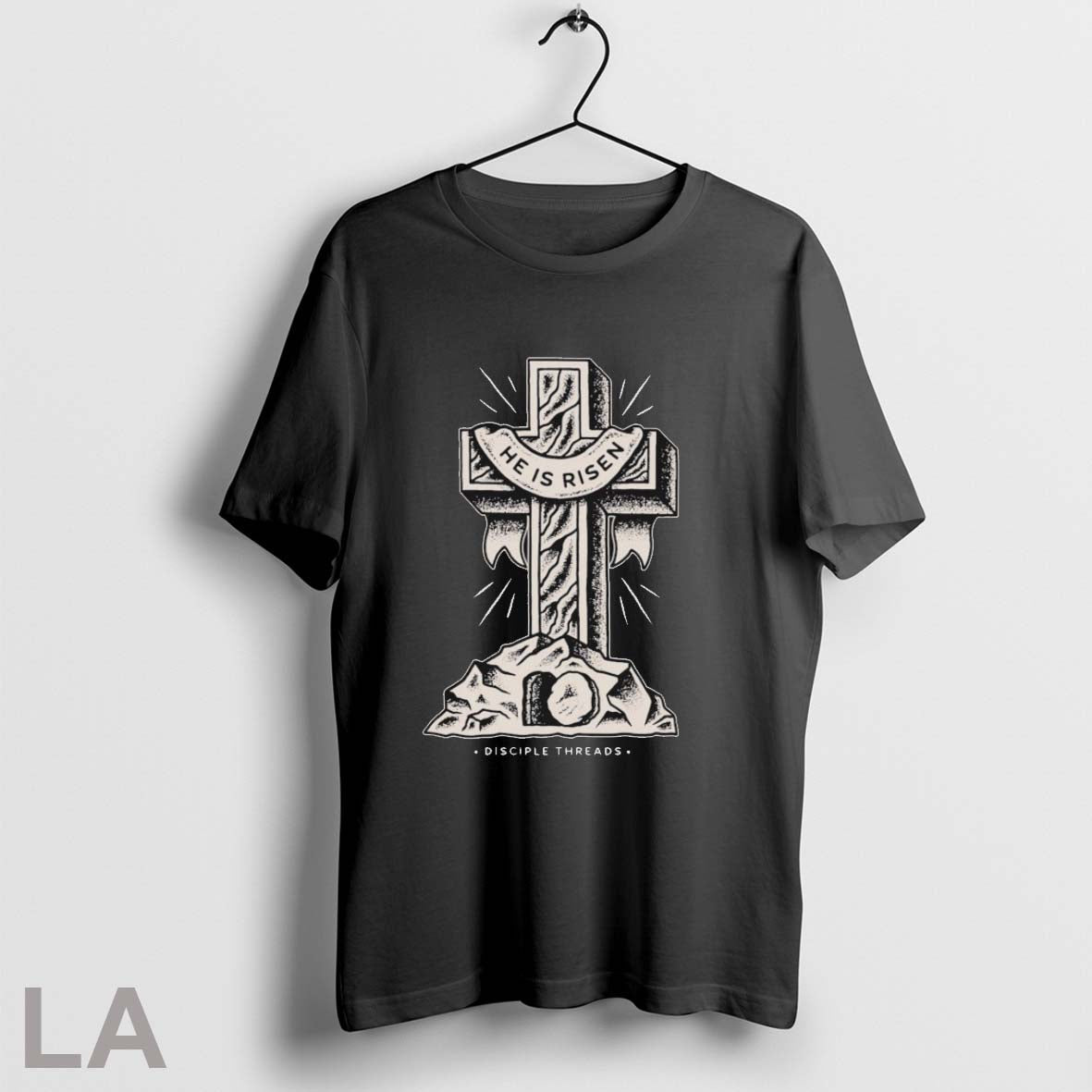 Original He Is Risen Disciple Threads Unisex