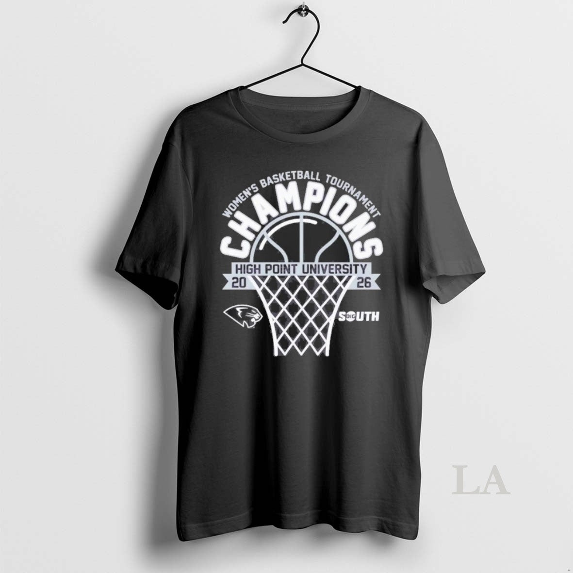 Original High Point Panthers 2026 Big South Womens Basketball Tournament Champions Unisex