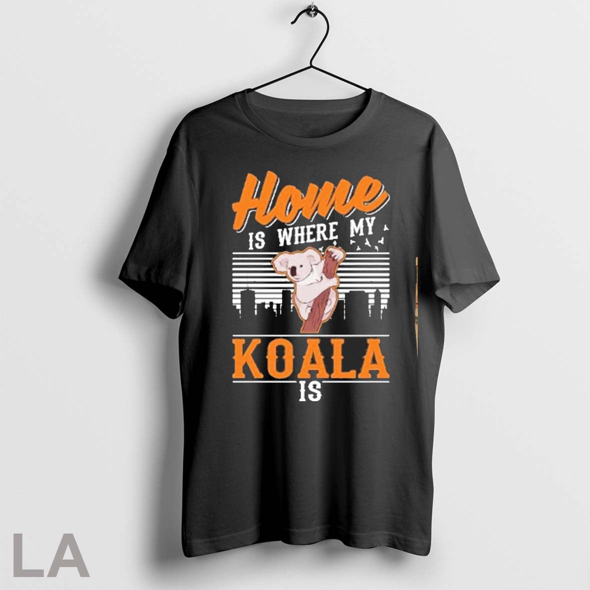 Original Home Is Where My Koala On Unisex Tri Blend 2025 Unisex