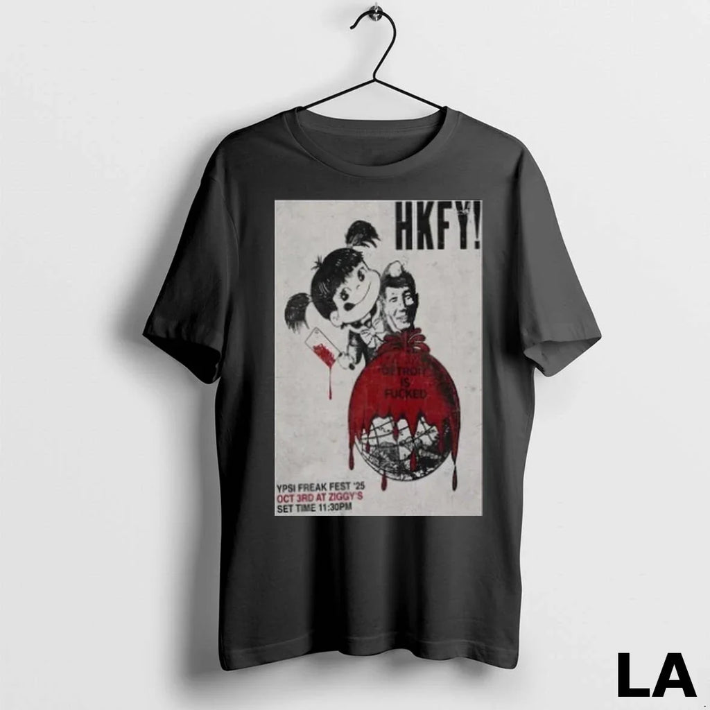 Original Hong Kong Fuck You Tour Detroit Mi Oct 2025 Unisex
