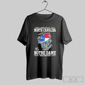 Original I May Live In North Carolina But Im A Notre Dame Fighting Irish Fan Unisex