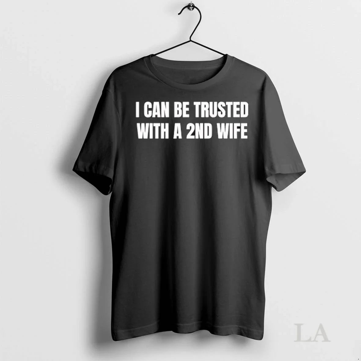 Original I Can Be Trusted With A 2nd Wife Ladies Unisex