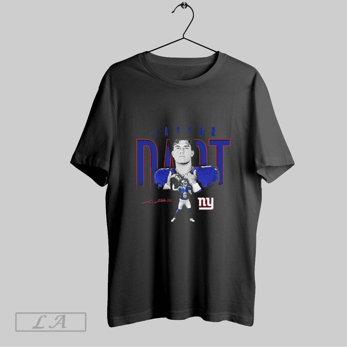 Original Jaxson Dart New York Giants Humble Shadow Player Graphic T T Shirt Unisex