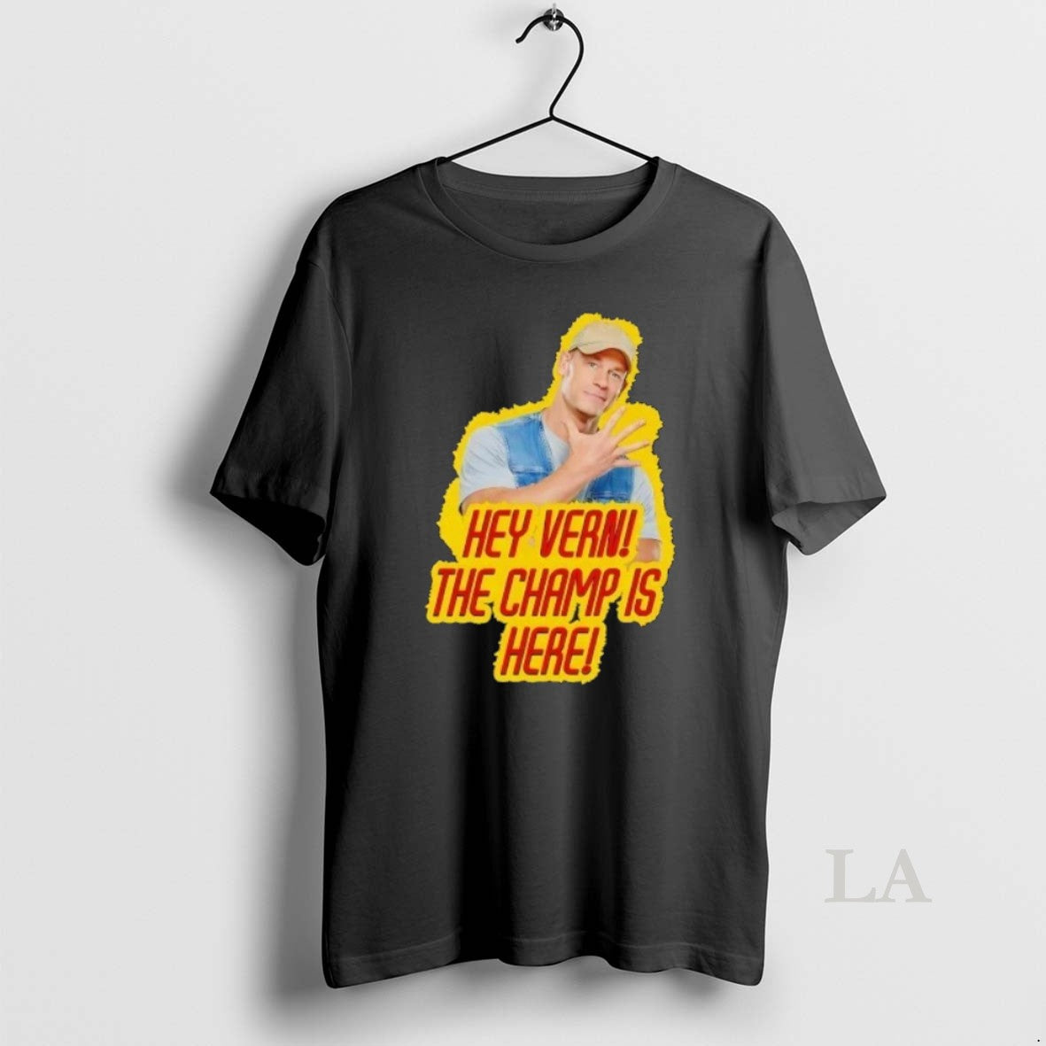 Original John Cena Hey Vern The Champs Is Here Steel Cage Banzai Unisex