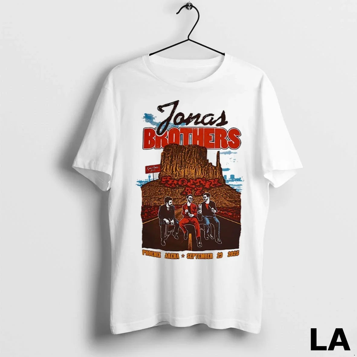 Original Jonas Brothers Phoniex Arena 2025 Unisex