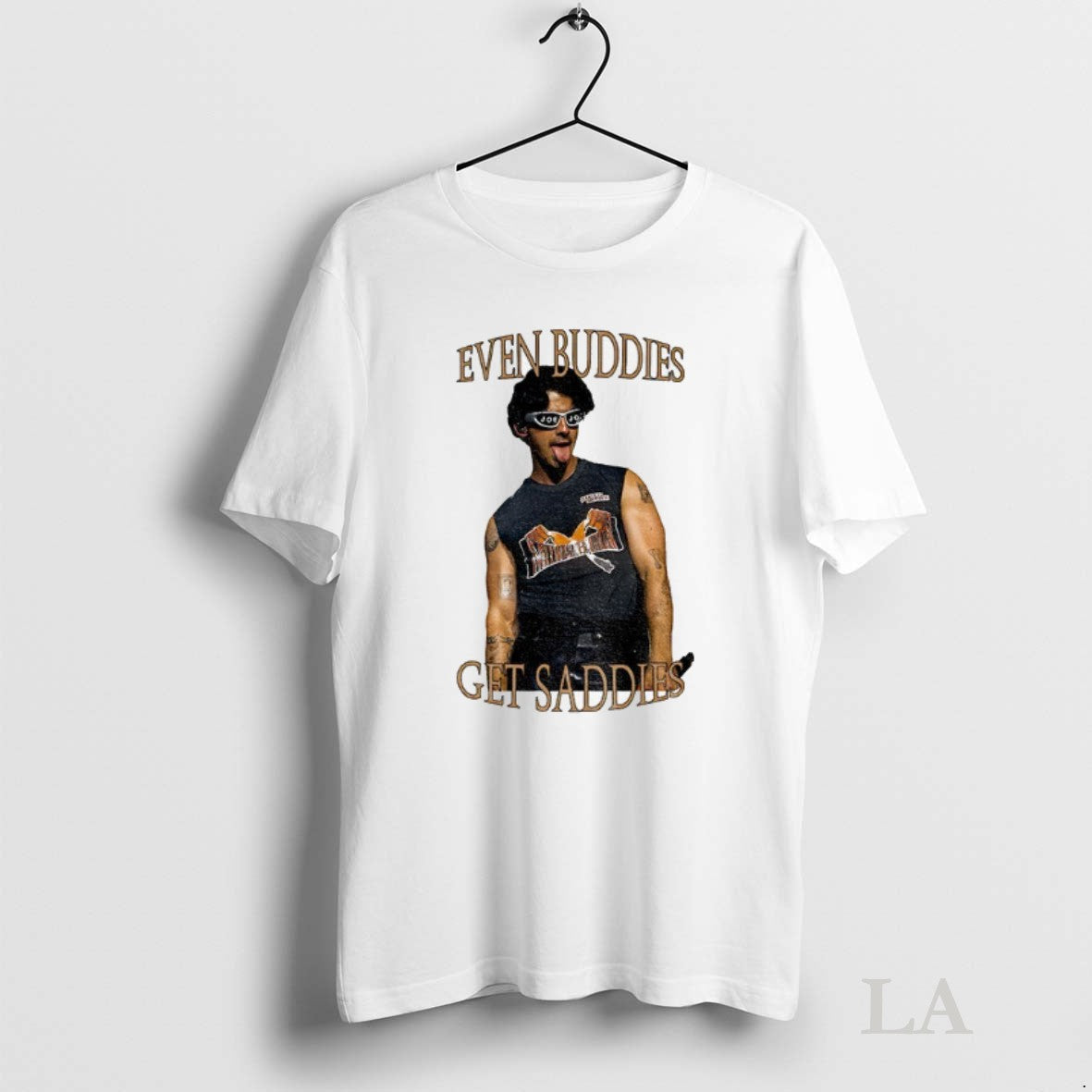 Original Jonas Brothers Even Buddies Get Saddies Graphic Jonas Fan Unisex