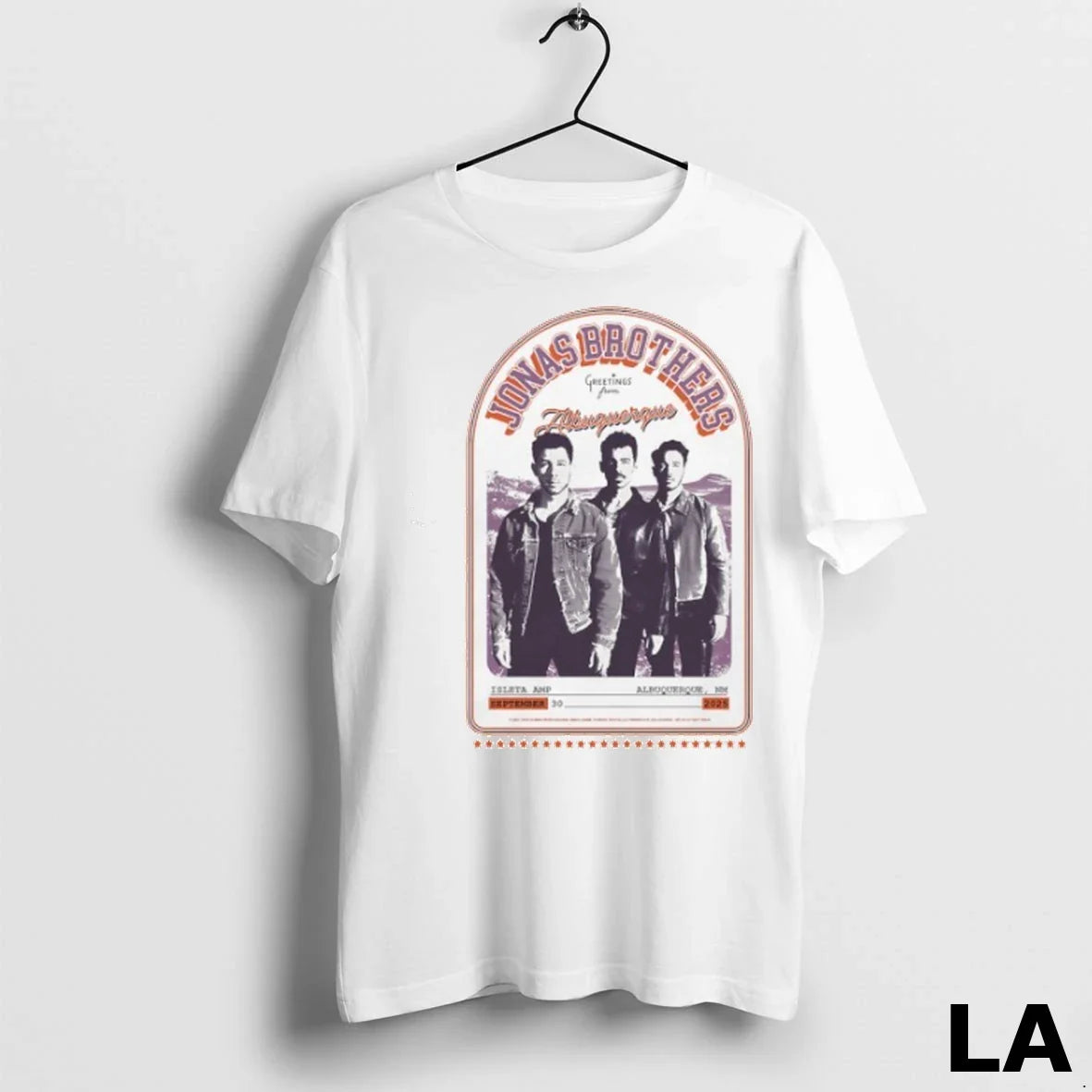 Original Jonas Brothers Albuquerque September 30 2025 Unisex