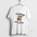 Original Just A Florida Girl In A New York World Map Unisex