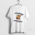 Original Just A Florida Girl In A Pennsylvania World Map Unisex