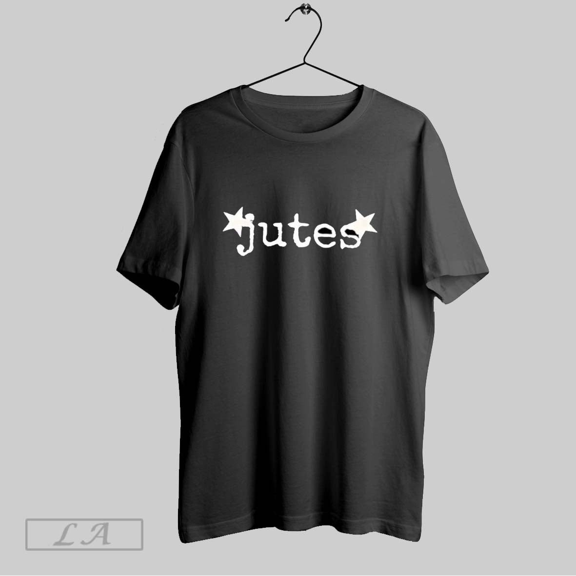 Original Jutes Star Letter T Shirt Unisex