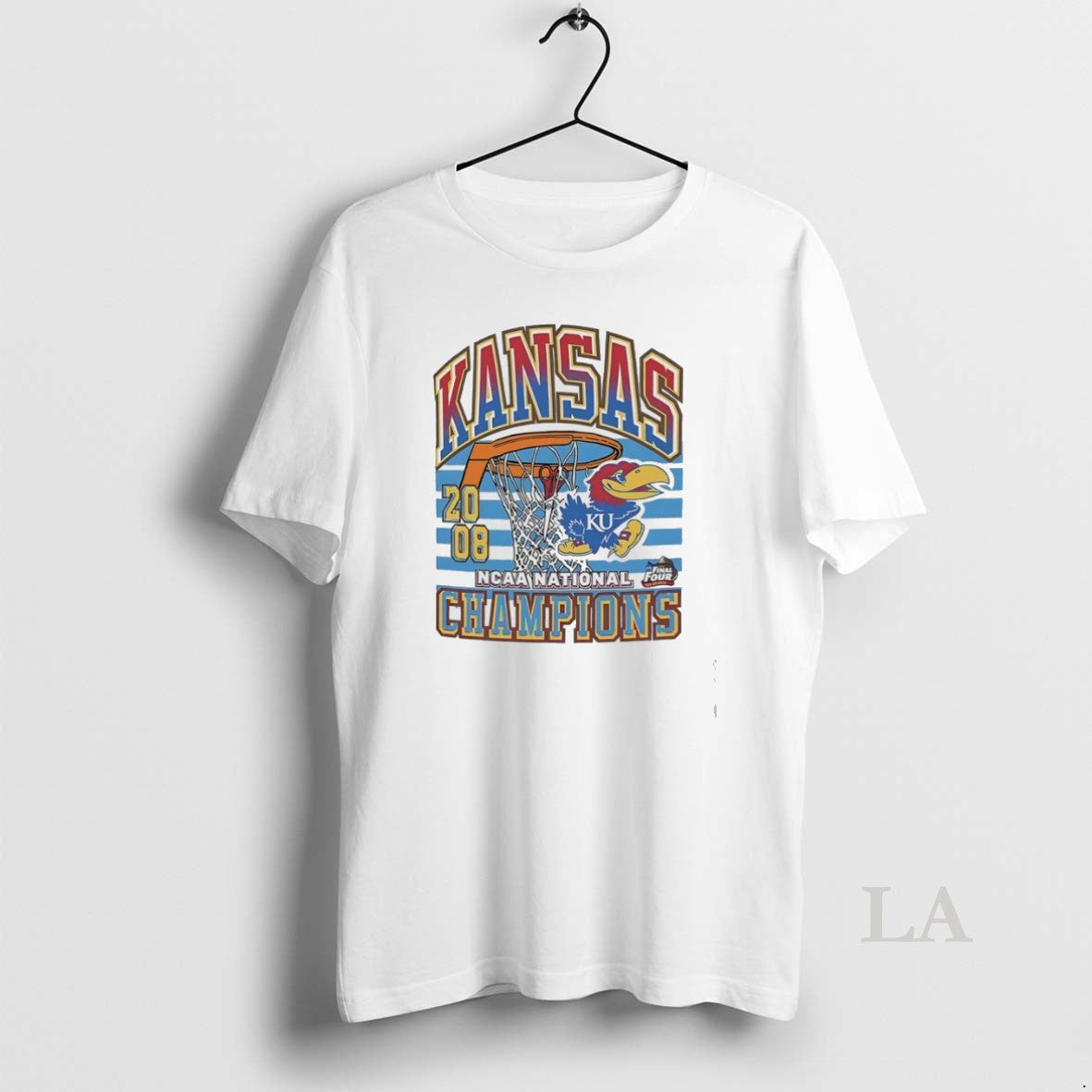 Original Kansas Jayhawks 2008 Ncaa Mens Basketball National Champions Unisex