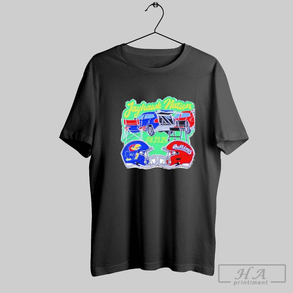 Original Kansas Jayhawks Vs Fresno State Bulldogs August 23 2025 Jayhawks Nation Game Unisex