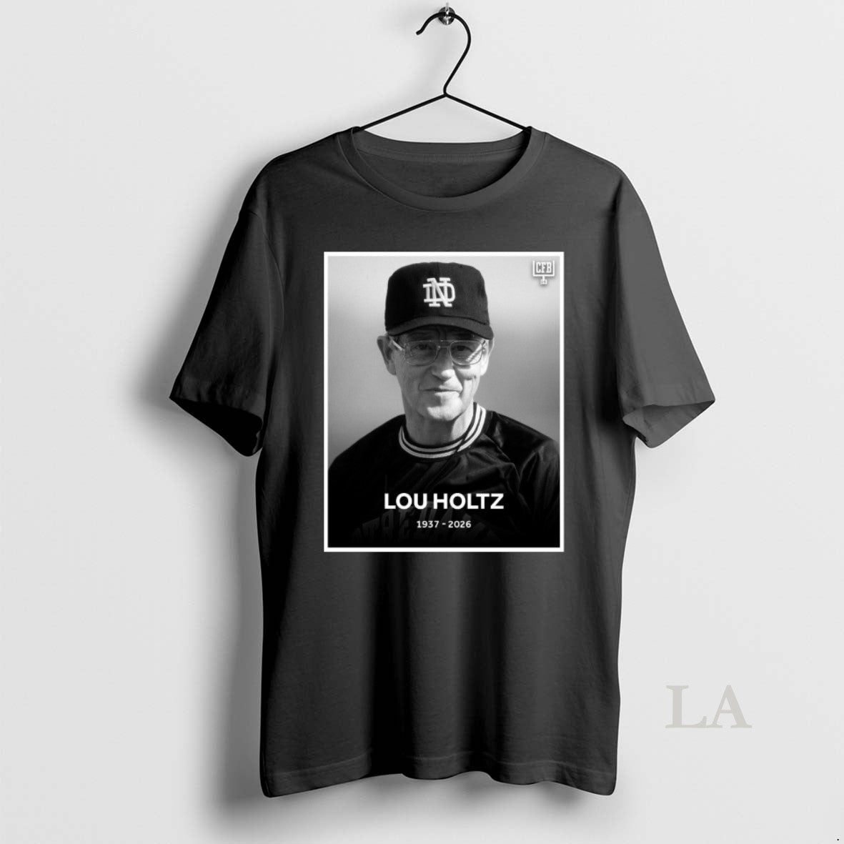 Original Lou Holtz 1937 2026 Legendary College Football Hof Unisex