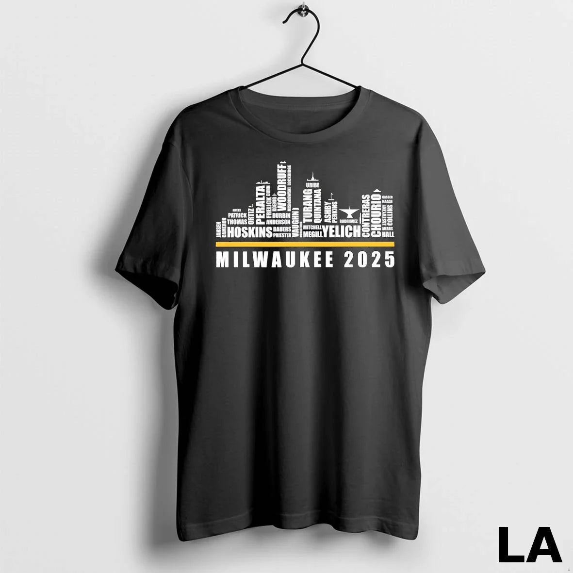 Original Milwaukee Brewers 2025 Team Players Skyline Unisex