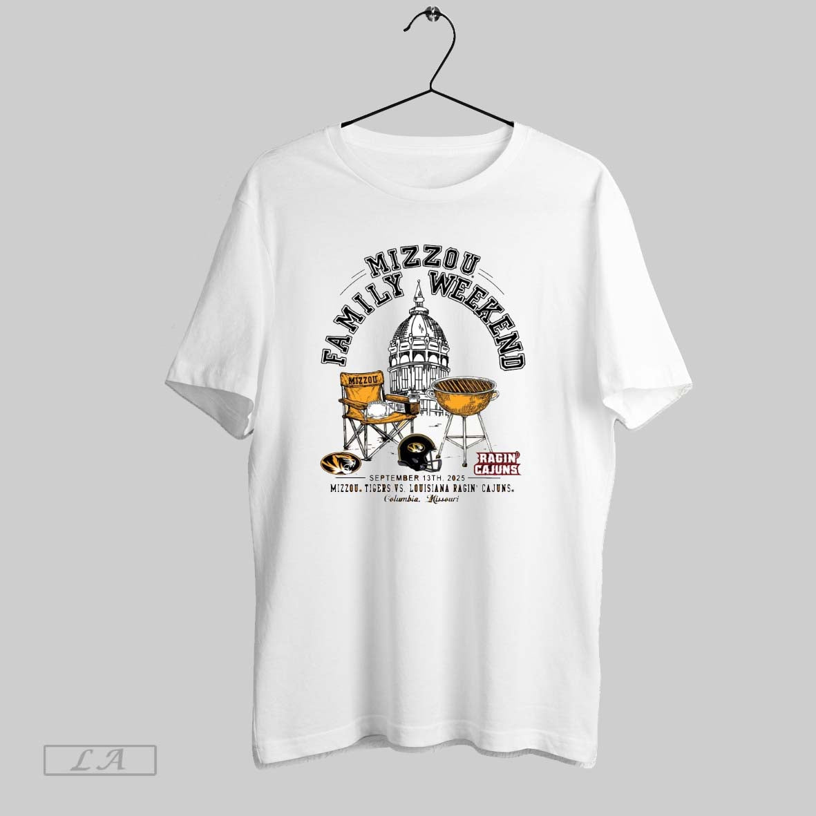 Original Mizzou Tigers Vs Louisiana Ragin Cajuns Gameday Mizzou Family Weekend September 13 2025 Columbia