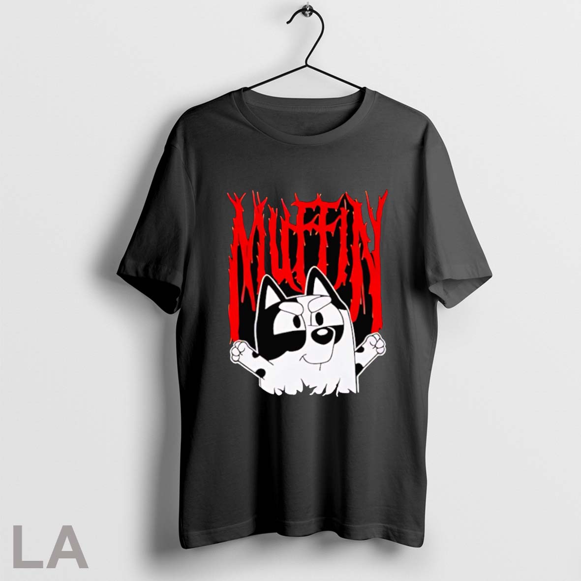 Original Muffin Bluey Metal T Shirt Unisex