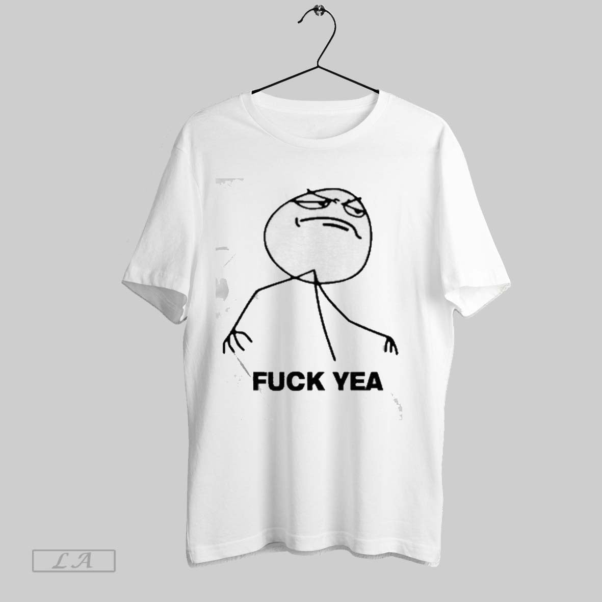 Original Nice Fuck Yea Rage Face Tee Unisex