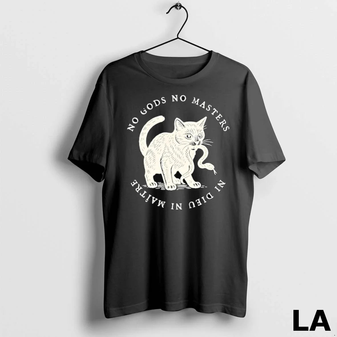 Original No Kings No Gods No Masters Cat Unisex
