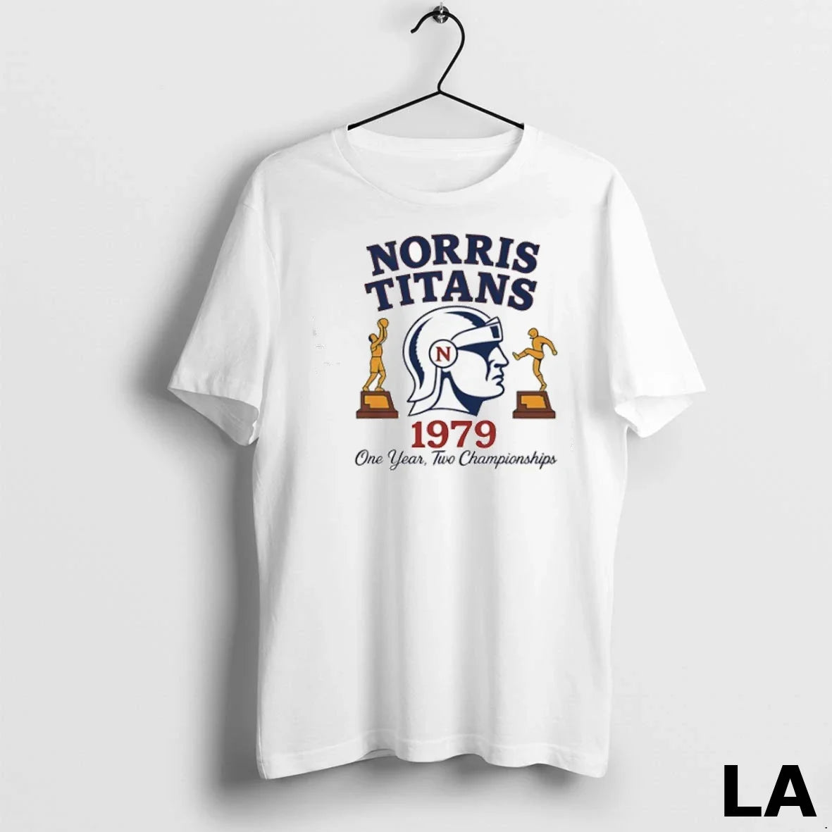 Original Norris Titans Logo One Year Two Championships 1979 Unisex