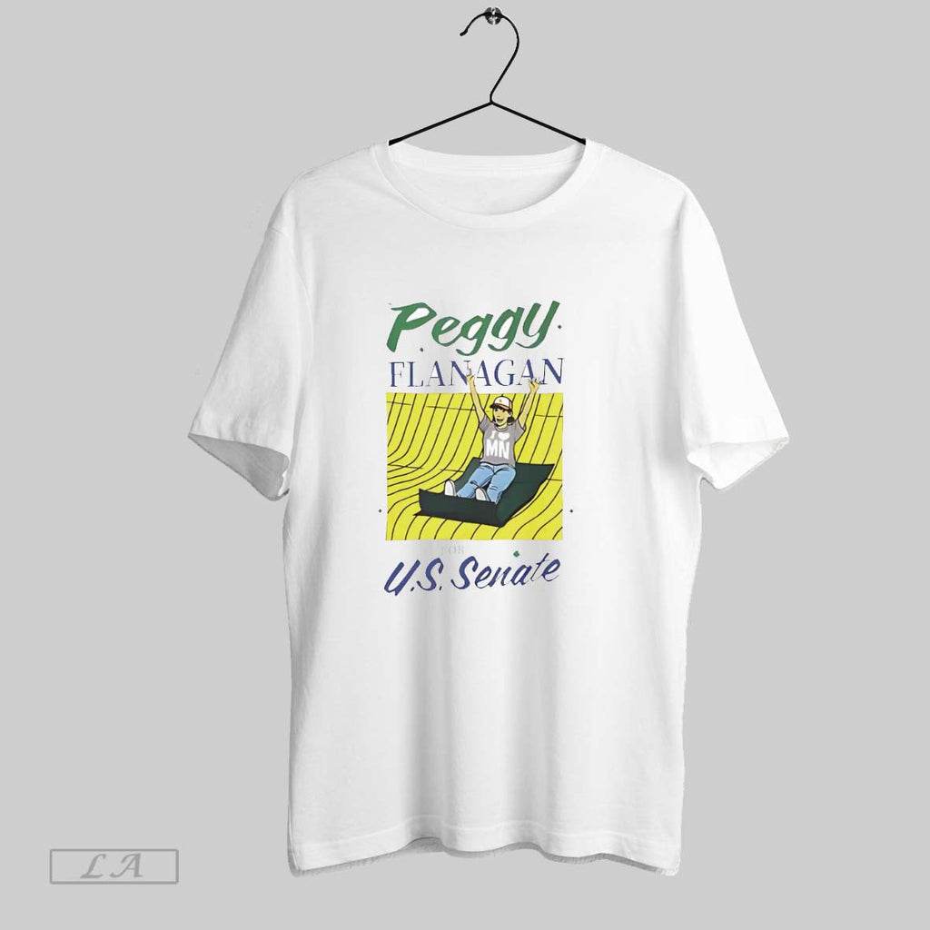 Original Peggy Flanagan For Us Senate T Shirt Unisex