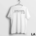 Original Probably Just Gonna Jingle Some Of The Way Im Tired Xmas Ladies Unisex
