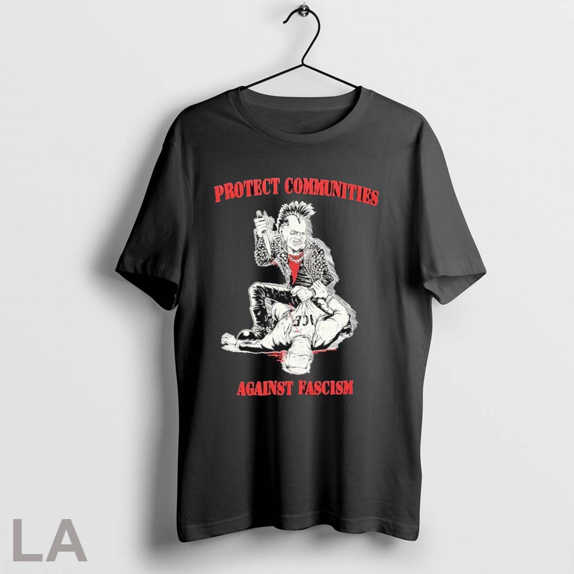 Original Protect Communities Against Fascism T Shirts Unisex