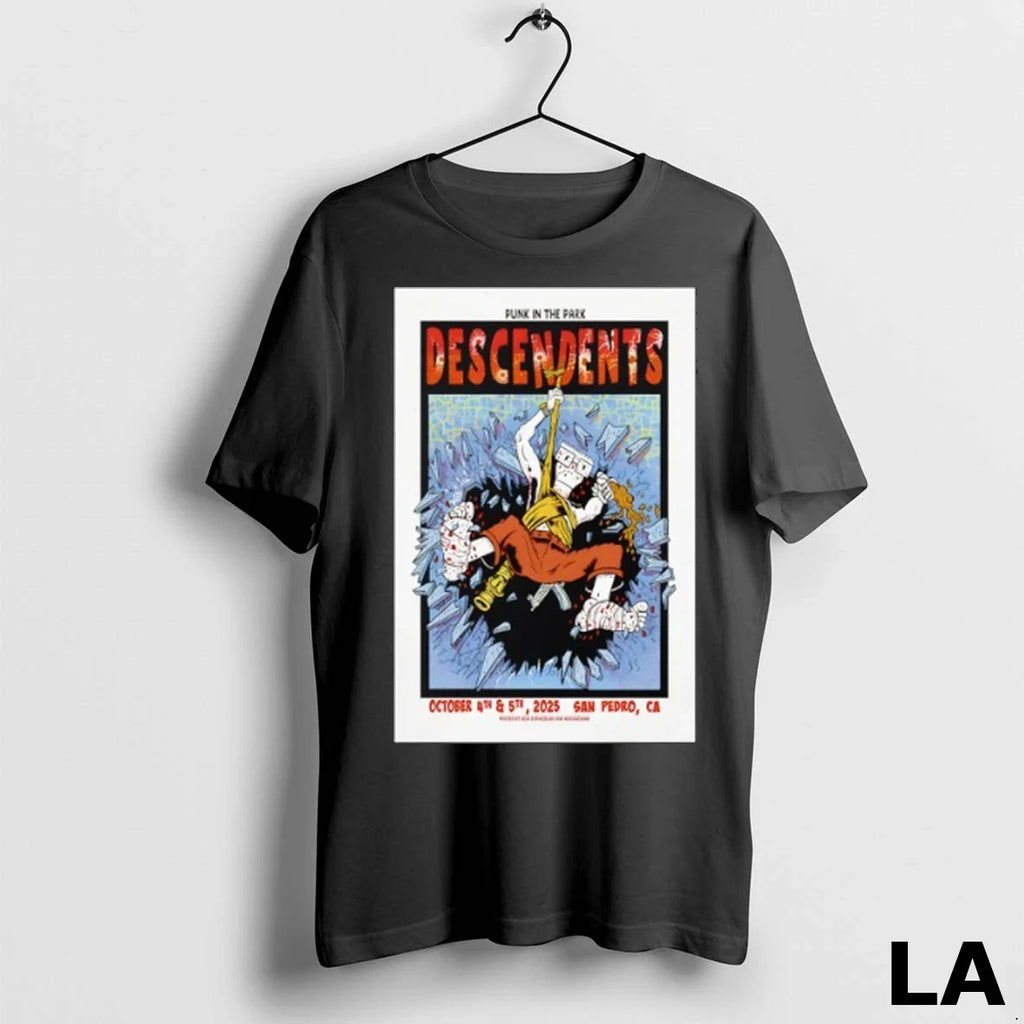Original Punk In The Park Descendents 10 4 10 5 2025 San Pedro Ca Unisex