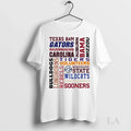 Original Sec Southeastern Conference Football Team Unisex