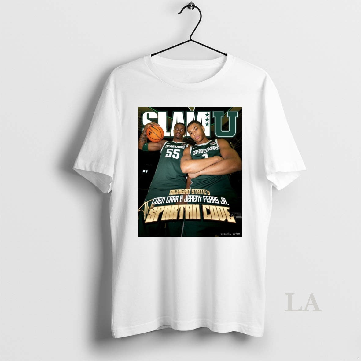 Original Slam Cover Michigan State Spartans Coen Carr And Jeremy Fears Jr Unisex
