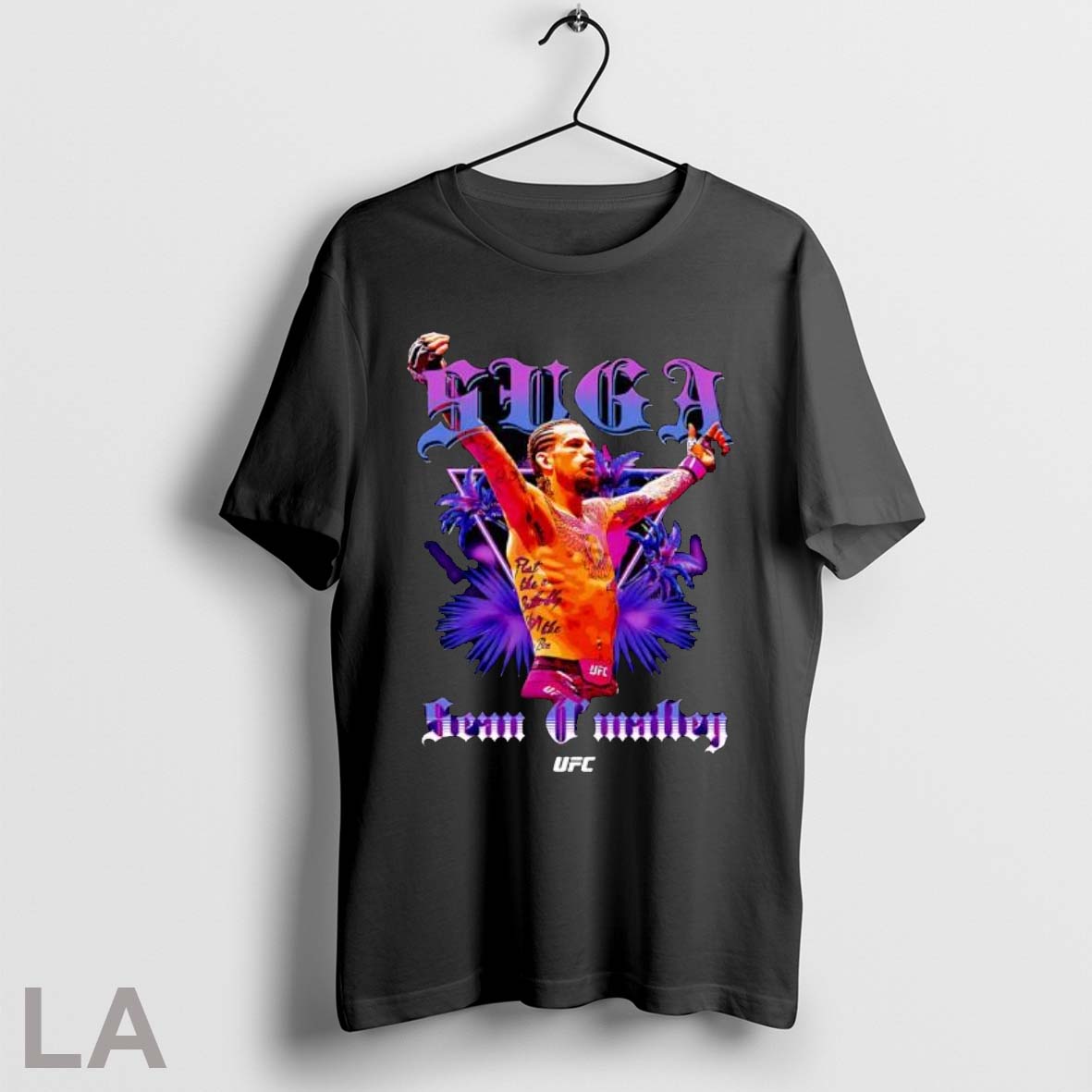 Original Sean Omalley Old English Palms Ufc 2025 T Shirt Unisex